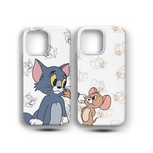 Tom VE Jerry COUPLE Case 116-117  Premium Telefon Kılıfı