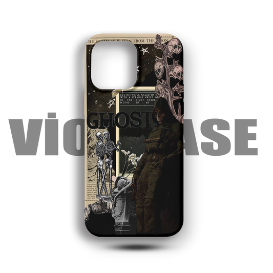 Ghost Kolaj Case 01 Premium Telefon Kılıfı