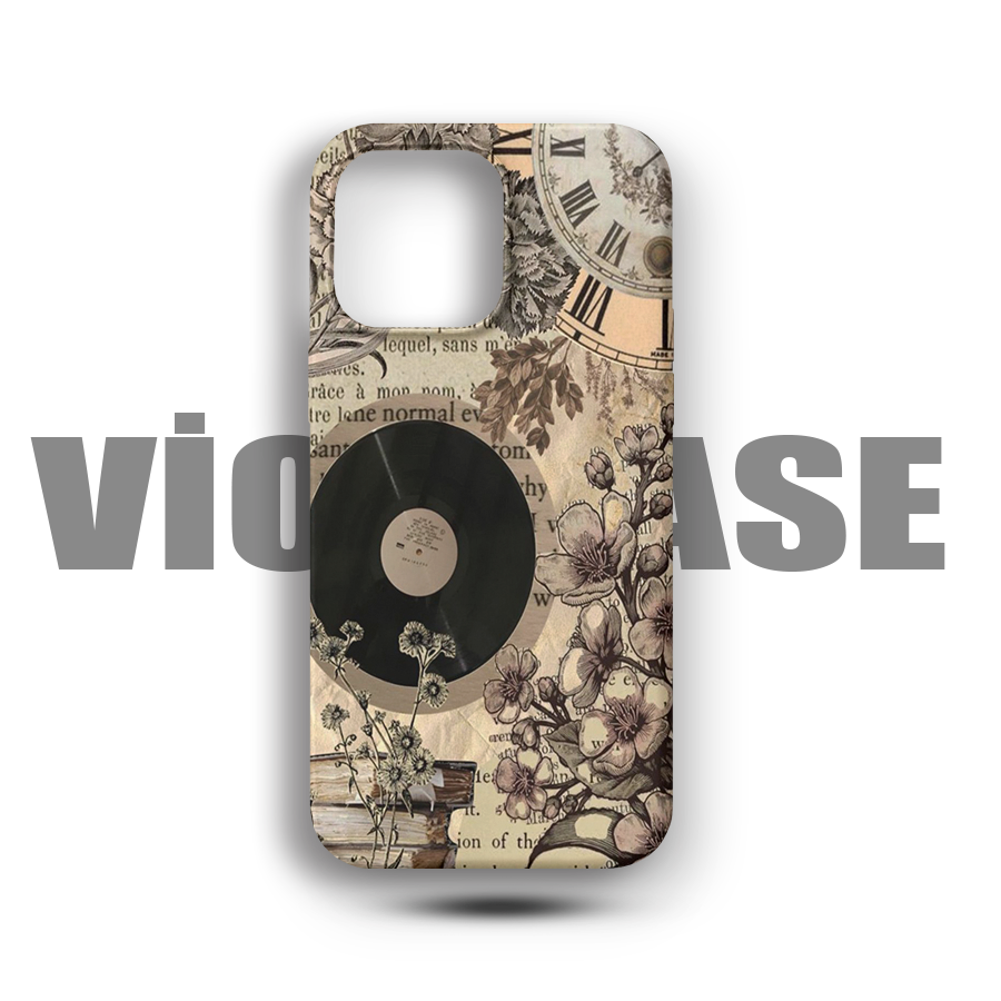 Flowering Kolaj Case 06 Premium Telefon Kılıfı