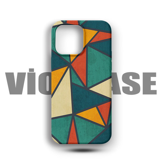 geometrik Case 38  Premium Telefon Kılıfı